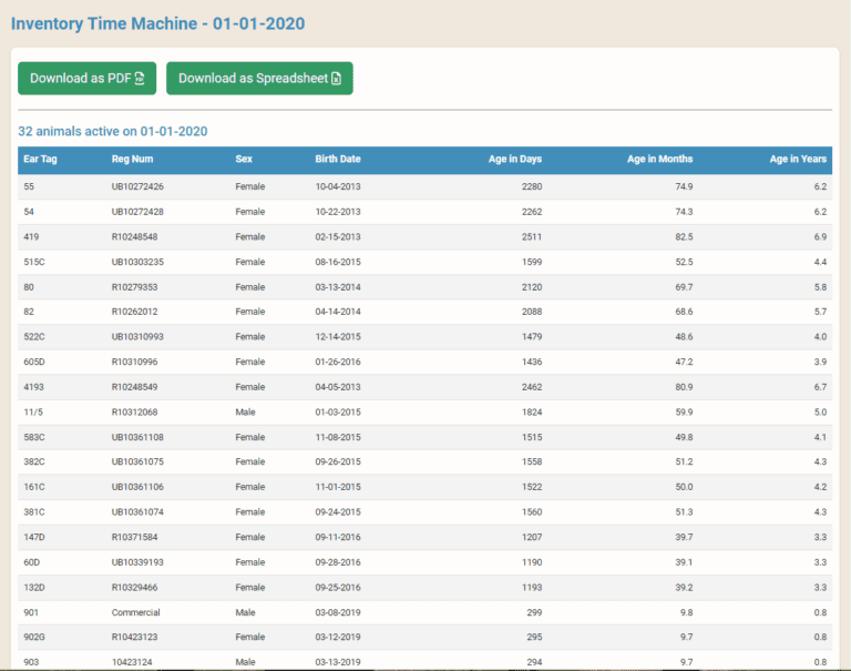 View Historical Inventories with the Inventory Time Machine